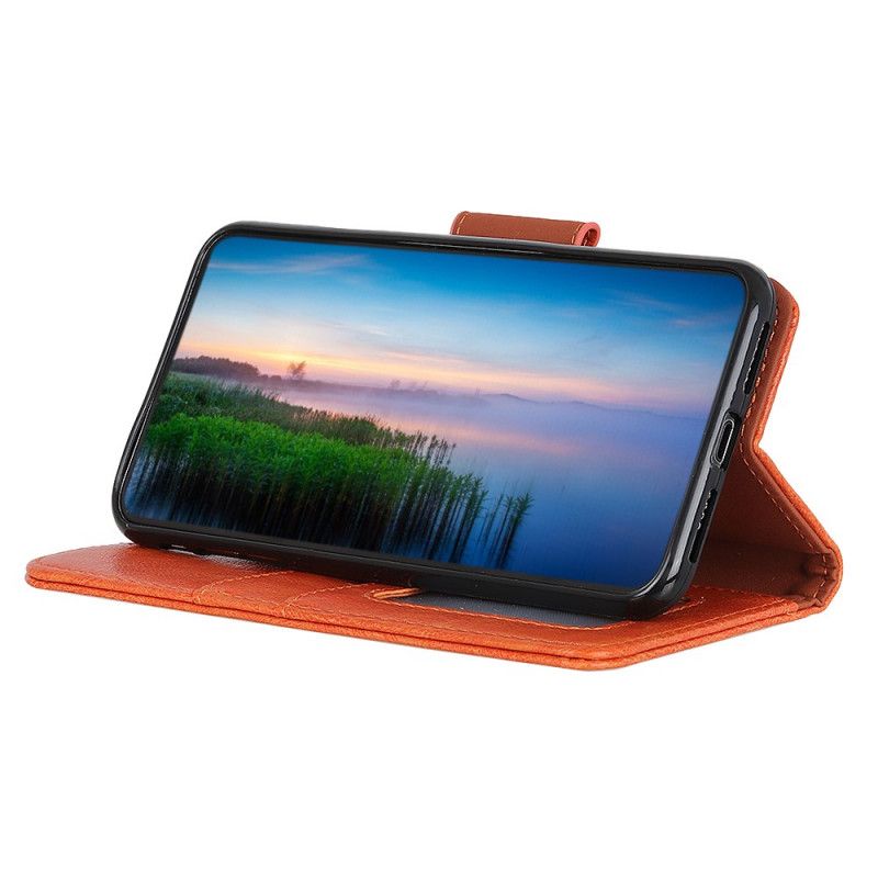 Etui Folio Huawei Mate 30 Pro Czerwony Czarny Dwoina Ze Skóry Nappa