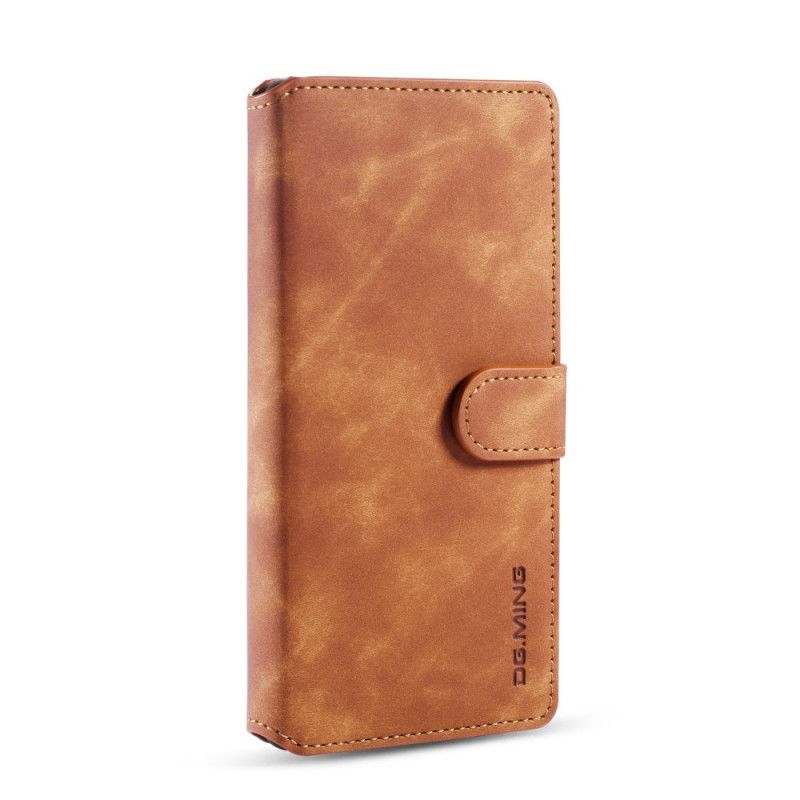 Etui Folio Huawei Mate 30 Pro Szary Czarny Retro Dg.Ming