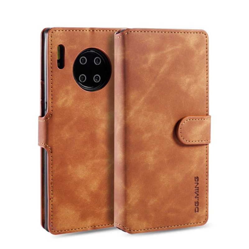 Etui Folio Huawei Mate 30 Pro Szary Czarny Retro Dg.Ming