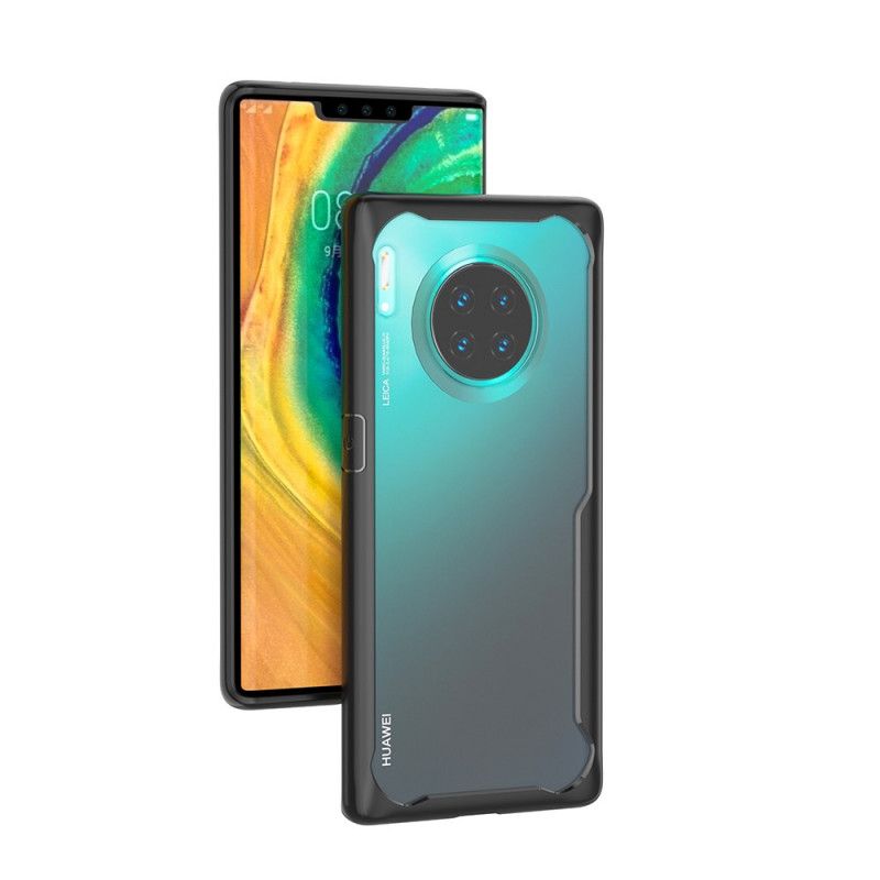 Etui Huawei Mate 30 Pro Czerwony Czarny Hybryda Ze Ściętymi Krawędziami Etui Ochronne