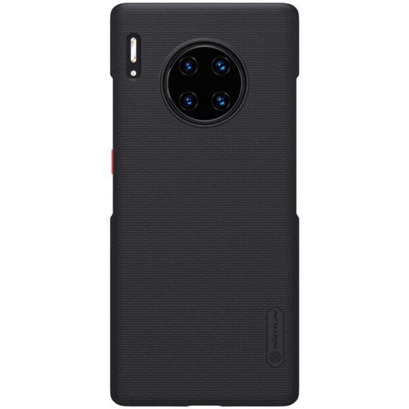 Etui Huawei Mate 30 Pro Czerwony Czarny Sztywny Matowy Nillkin