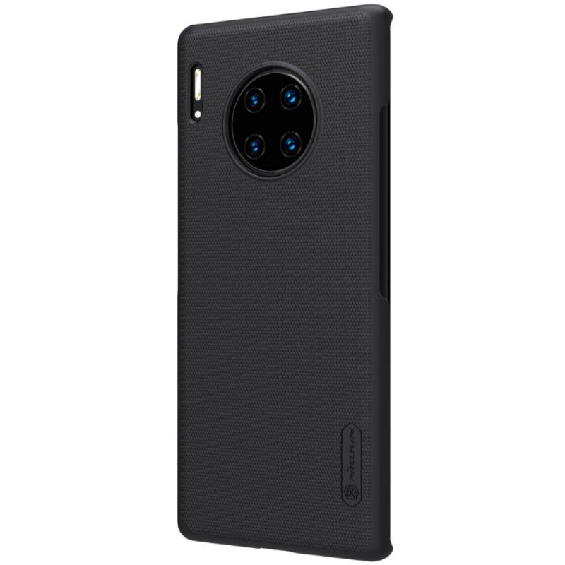 Etui Huawei Mate 30 Pro Czerwony Czarny Sztywny Matowy Nillkin