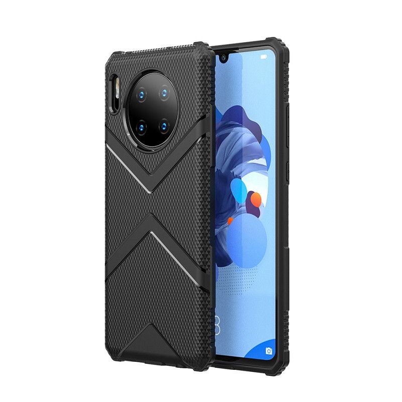 Etui Huawei Mate 30 Pro Zielony Czarny Tarcza