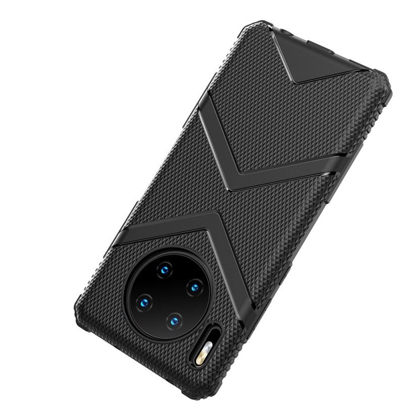 Etui Huawei Mate 30 Pro Zielony Czarny Tarcza