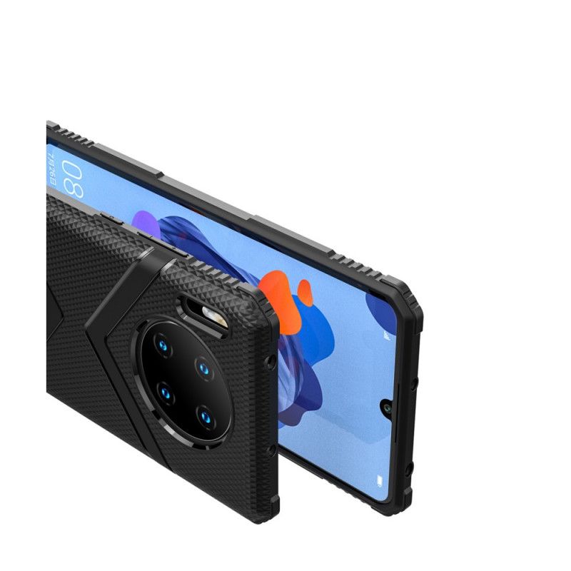 Etui Huawei Mate 30 Pro Zielony Czarny Tarcza