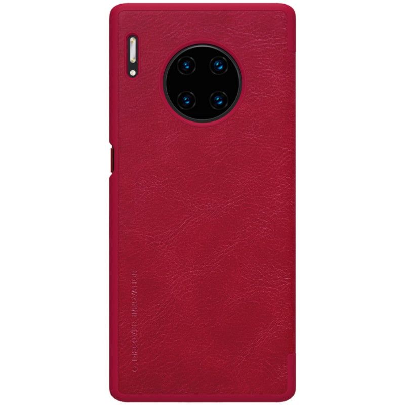 Zobacz Okładkę Huawei Mate 30 Pro Czerwony Czarny Qin Series Nillkin