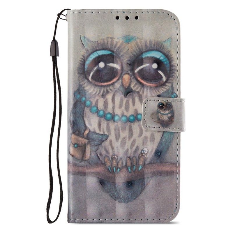 Etui Folio Honor 9 Lite Miss Sowa 3D