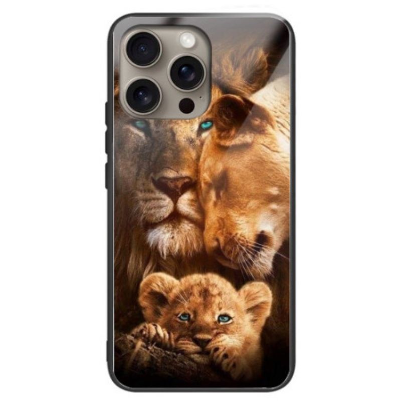 Etui Do iPhone 16 Pro Max Szkło Hartowane Lions