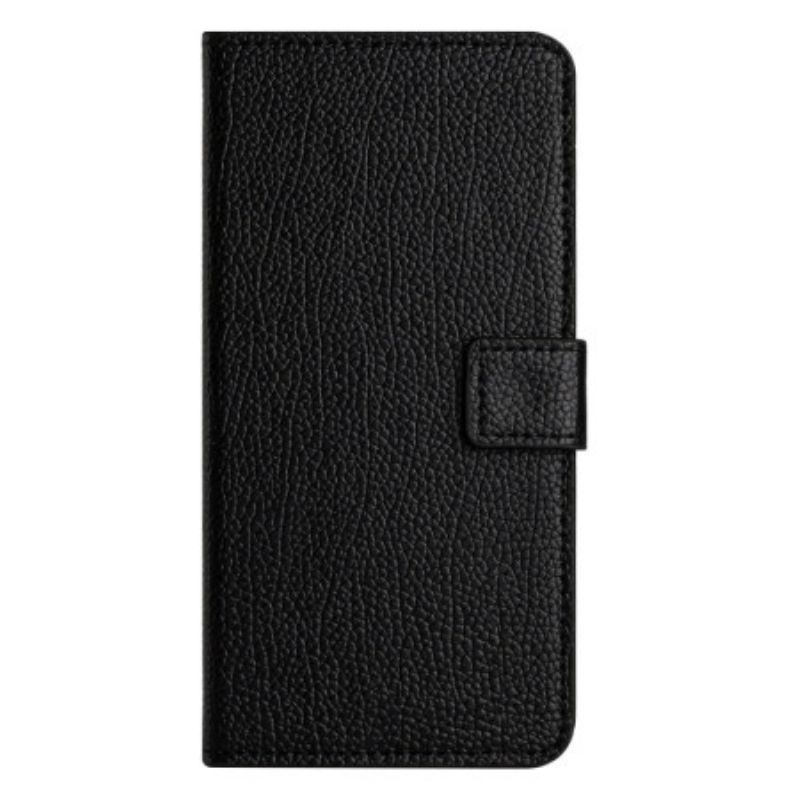 Etui Folio Do iPhone 16 Pro Max Tekstura Liczi