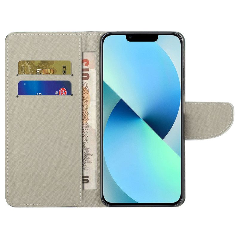 Etui Folio iPhone 16 Pro Max Błyszczące Motyle