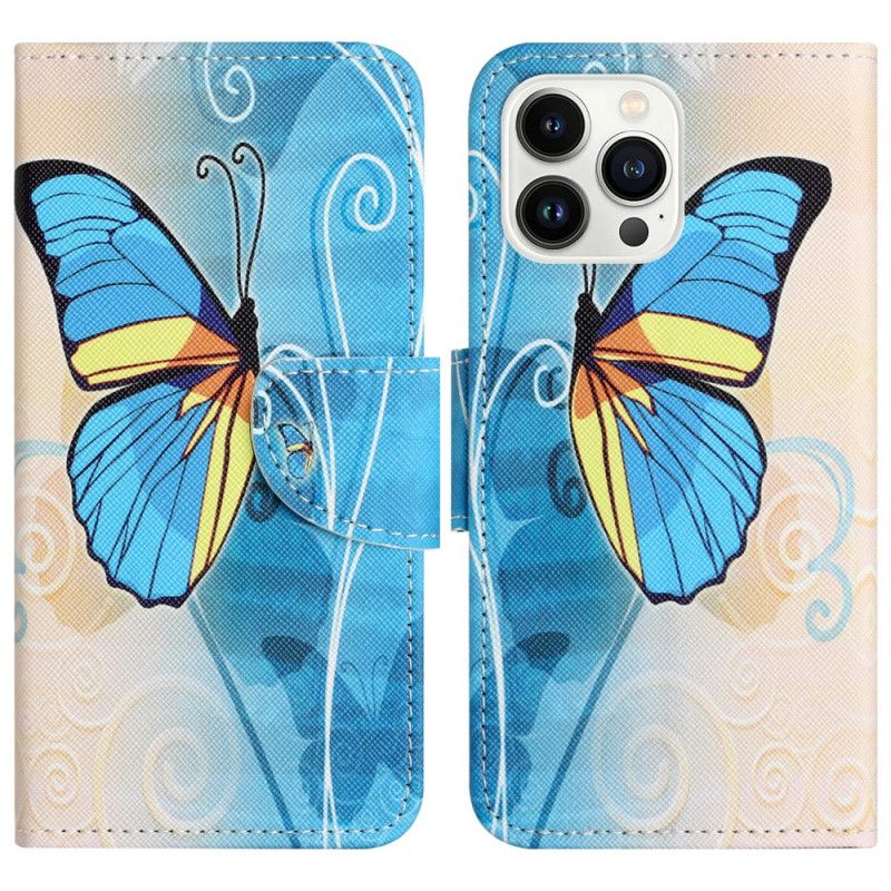 Etui Folio iPhone 16 Pro Max Motyl Etui Ochronne