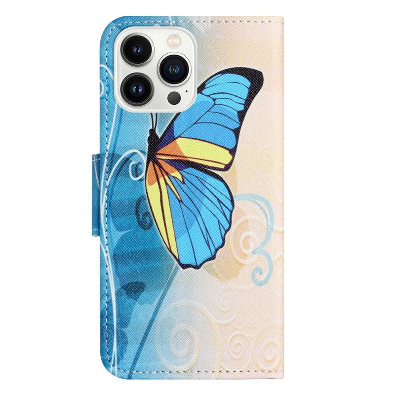 Etui Folio iPhone 16 Pro Max Motyl Etui Ochronne