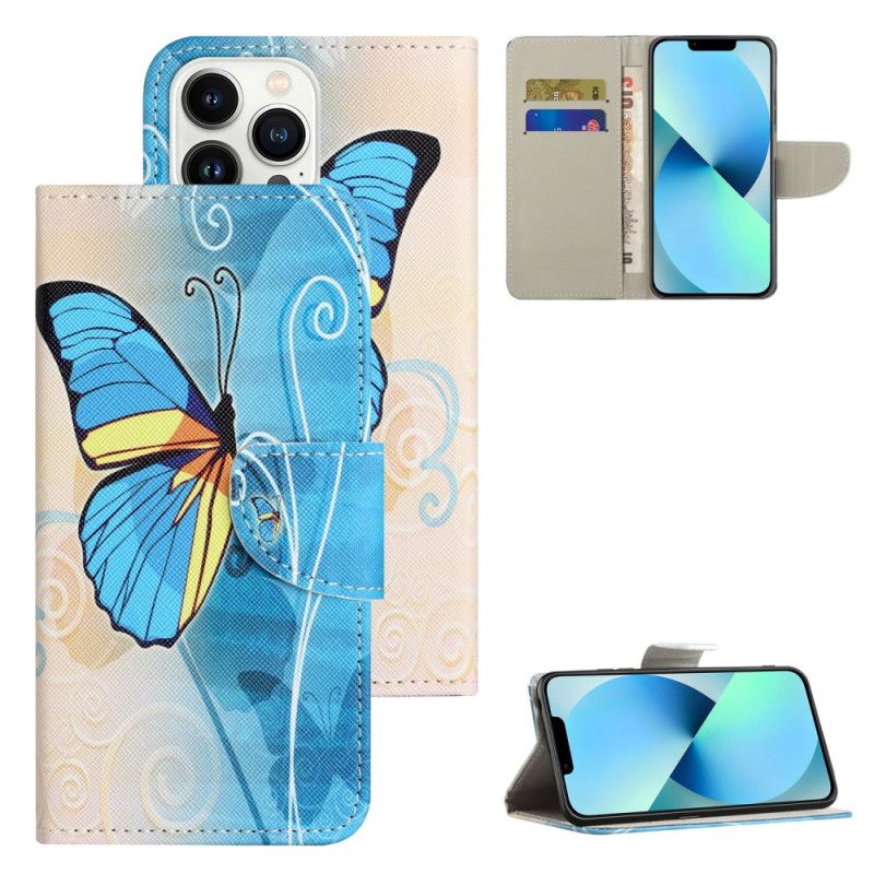 Etui Folio iPhone 16 Pro Max Motyl Etui Ochronne