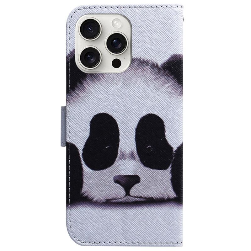 Etui Folio iPhone 16 Pro Max Panda