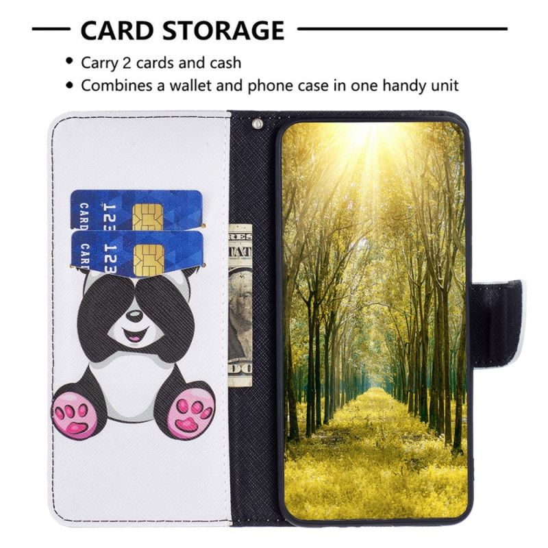 Etui Folio iPhone 16 Pro Max Panda Etui Ochronne