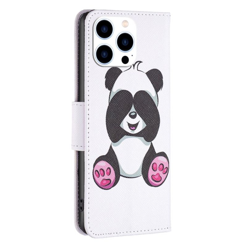 Etui Folio iPhone 16 Pro Max Panda Etui Ochronne