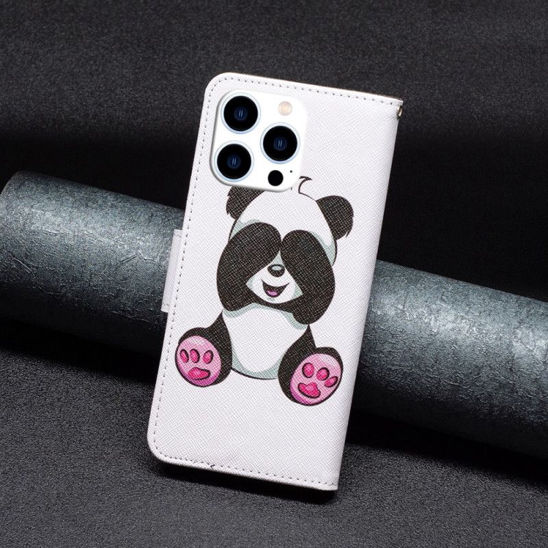 Etui Folio iPhone 16 Pro Max Panda Etui Ochronne