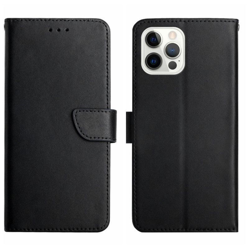 Etui Folio iPhone 16 Pro Max Skóra Nappa Etui Ochronne