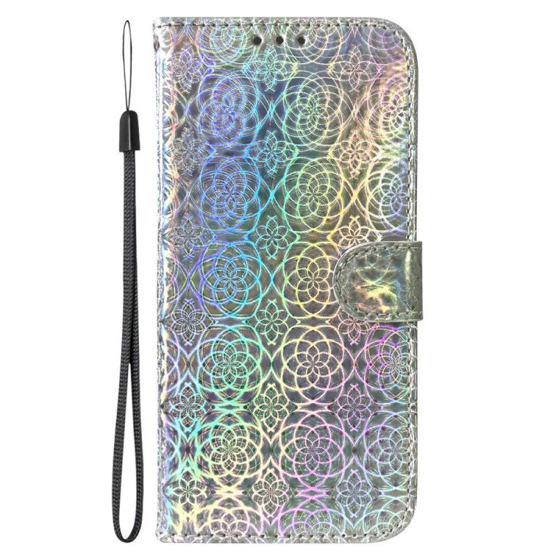 Etui Folio iPhone 16 Pro Max Styl Dyskotekowy