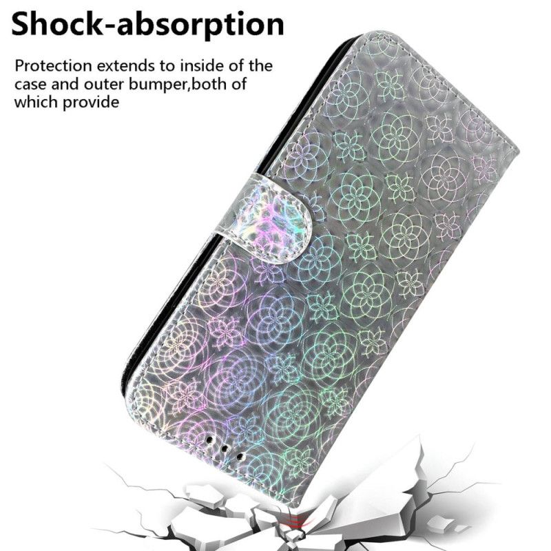 Etui Folio iPhone 16 Pro Max Styl Dyskotekowy