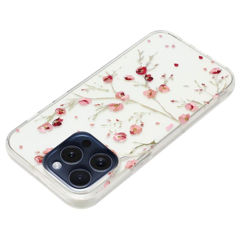 Etui iPhone 16 Pro Max Kwiaty