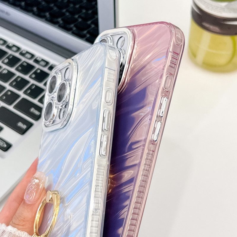 Etui iPhone 16 Pro Max Pierścień Podtrzymujący I Folia Obiektywu Etui Ochronne