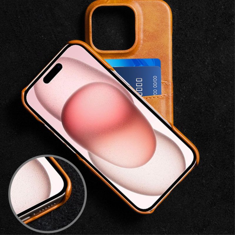 Etui iPhone 16 Pro Max Podwójny Uchwyt Na Kartę Etui Ochronne