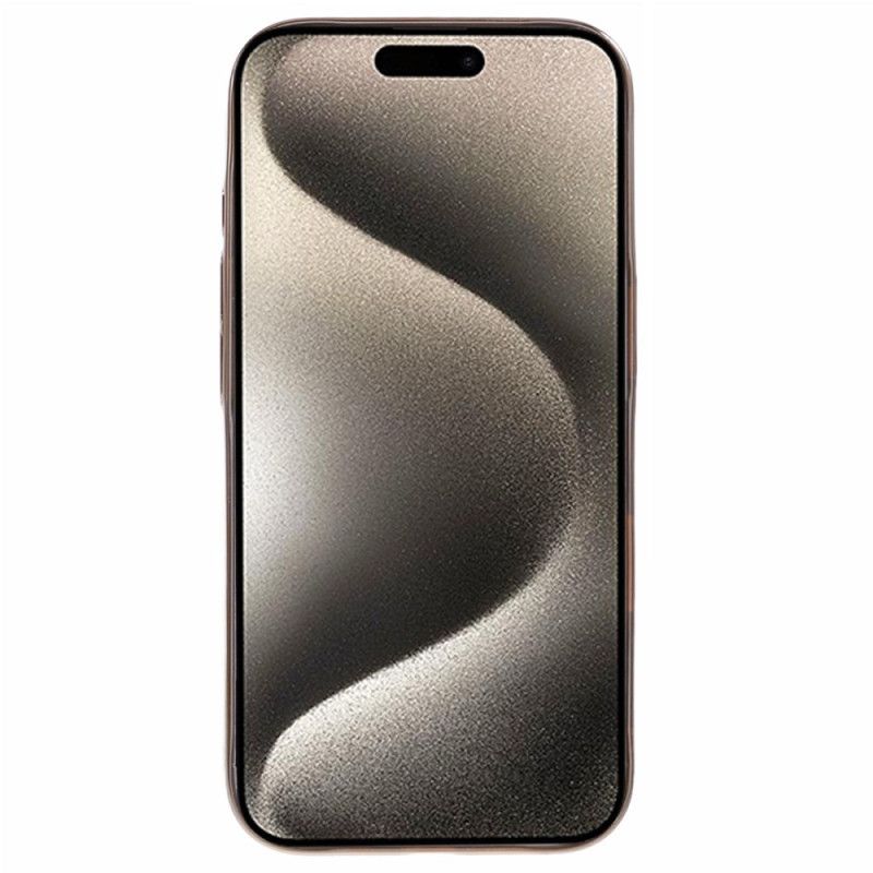 Futerały iPhone 16 Pro Max Etui Na Telefon Krawędź Z Efektem Metalu X-level