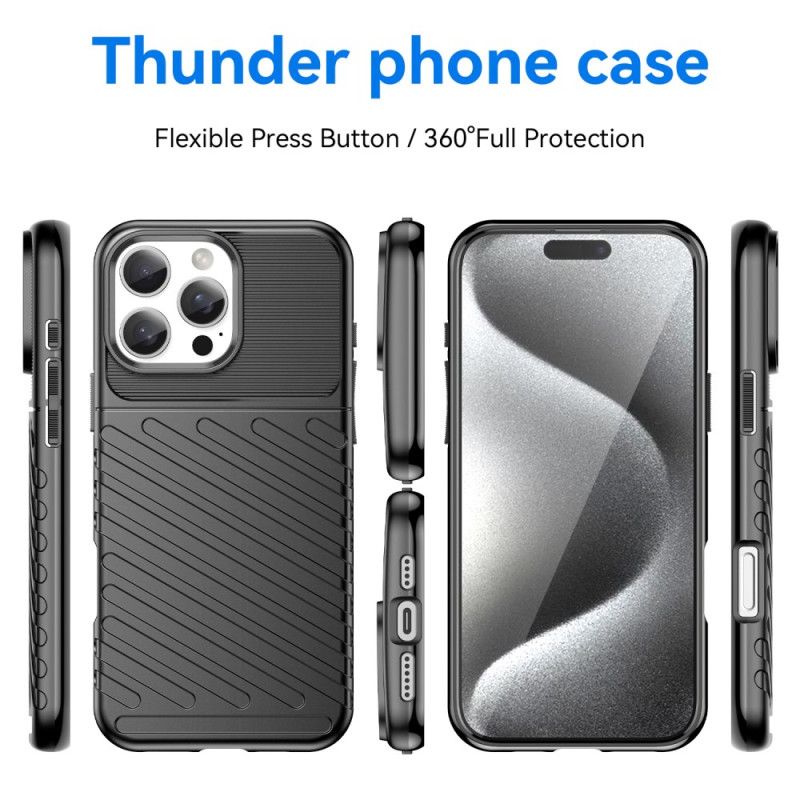 Futerały iPhone 16 Pro Max Etui Na Telefon Seria Thunder