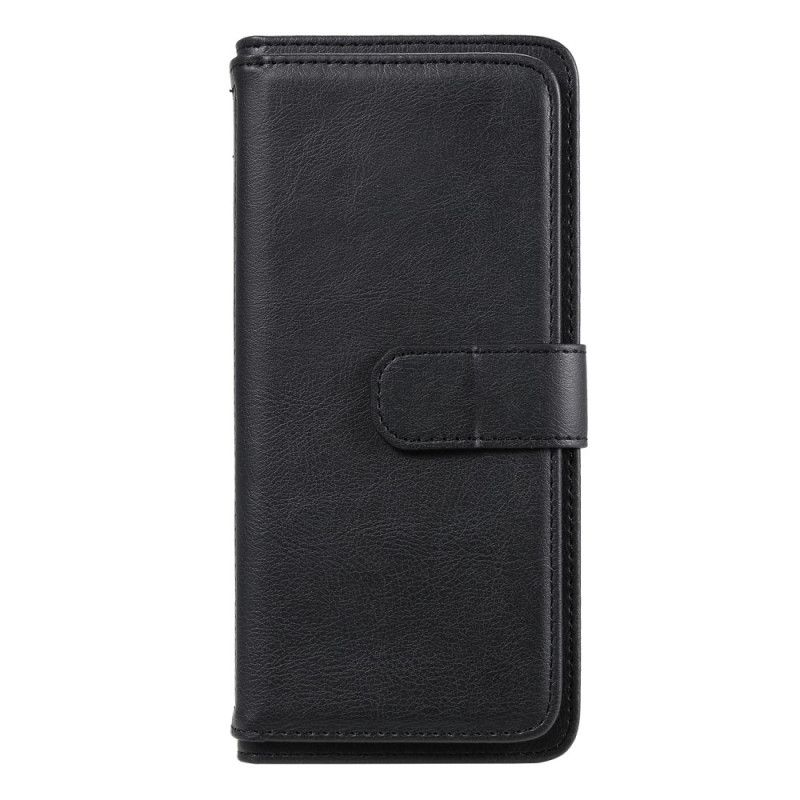 Etui Folio Sony Xperia 1 II Granatowy Czarny Wielofunkcyjne Etui Na 10 Kart Etui Ochronne