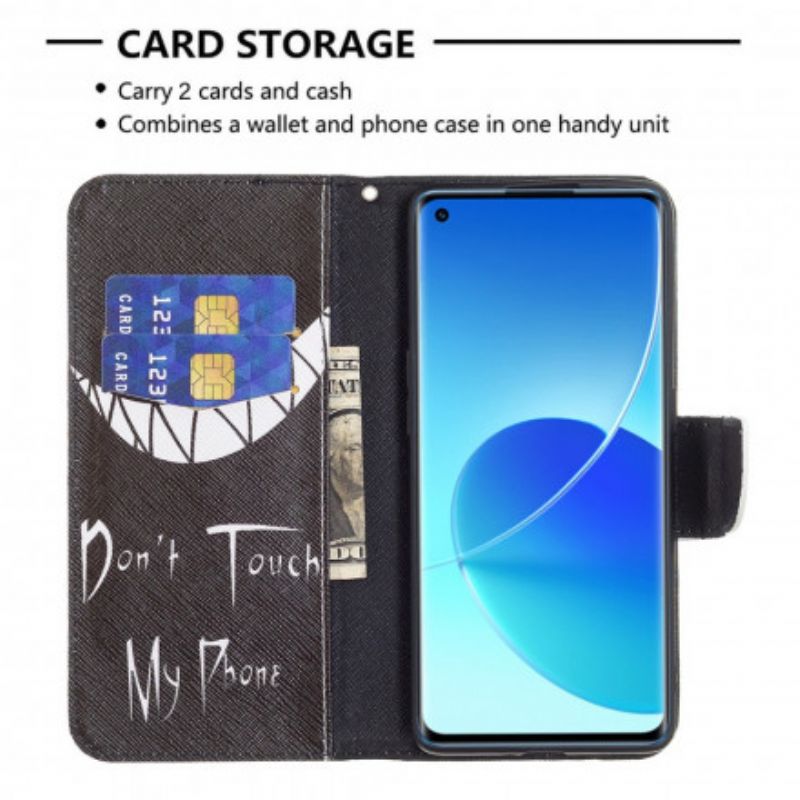 Etui Folio Oppo Reno 6 Pro 5g Diabelski Telefon Etui Ochronne