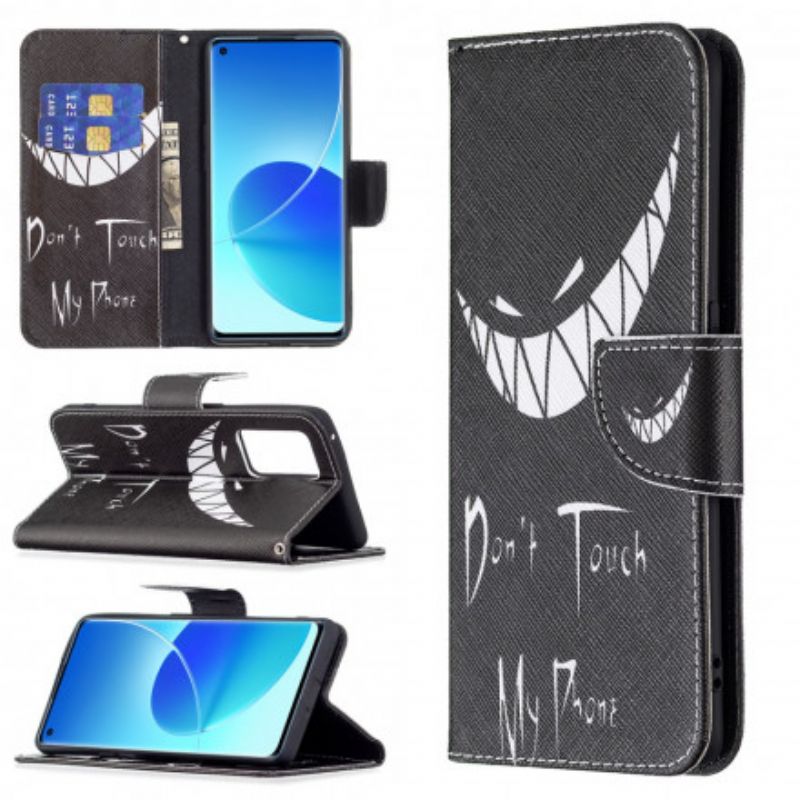 Etui Folio Oppo Reno 6 Pro 5g Diabelski Telefon Etui Ochronne