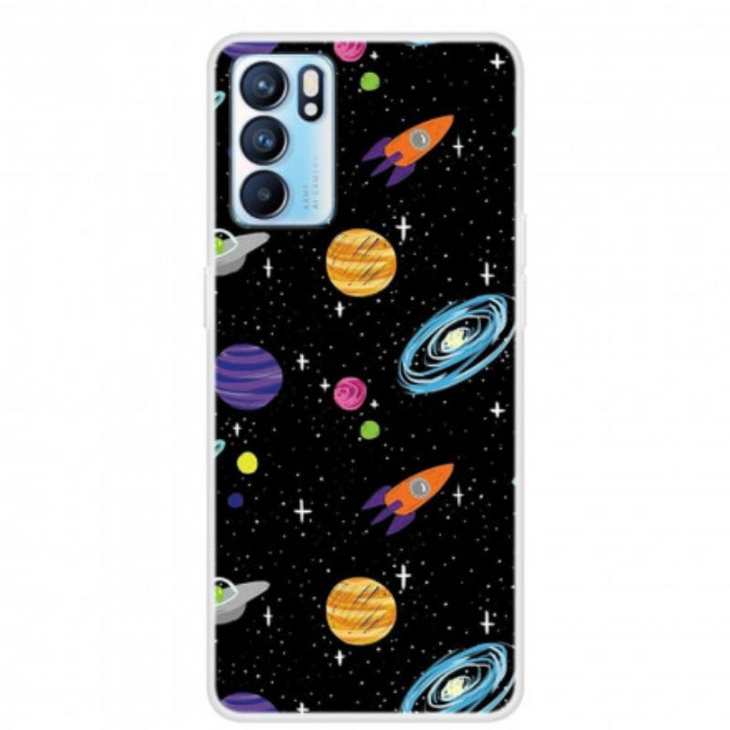 Etui Oppo Reno 6 Pro 5g Planeta Galaktyka