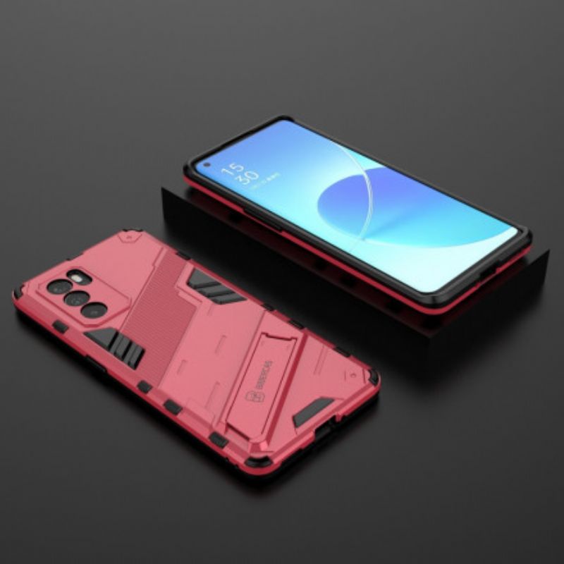 Etui Oppo Reno 6 Pro 5g Zdejmowana Podpórka Dwie Pozycje Bez Użycia Rąk