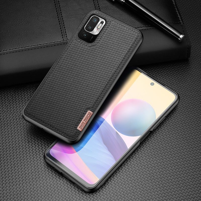 Etui Xiaomi Redmi Note 10 5G Zielony Czarny Seria Dux Ducis Fino