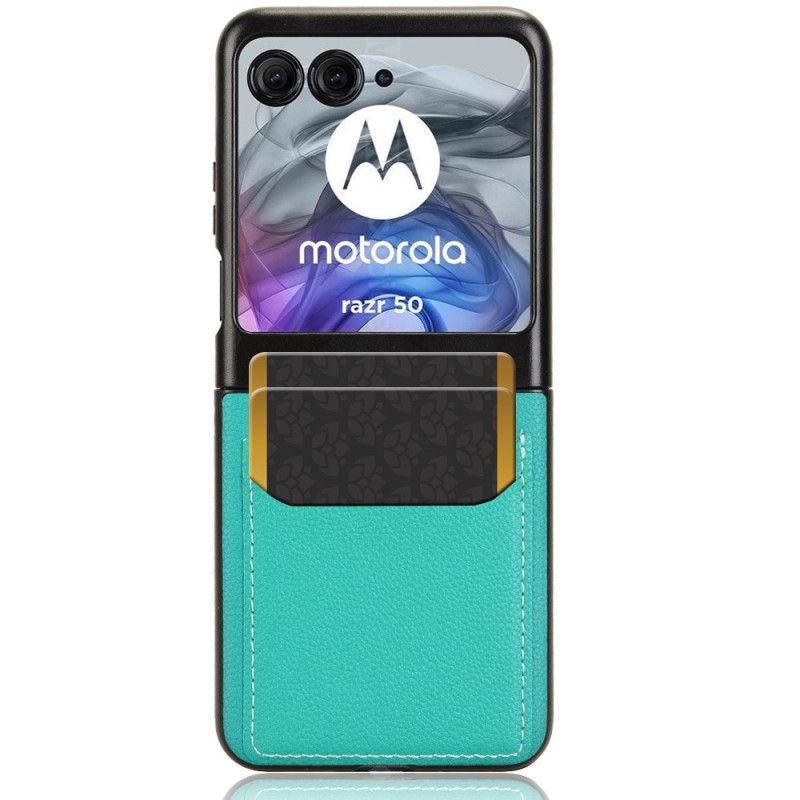 Etui Motorola Razr 50 Podwójny Uchwyt Na Kartę Etui Ochronne