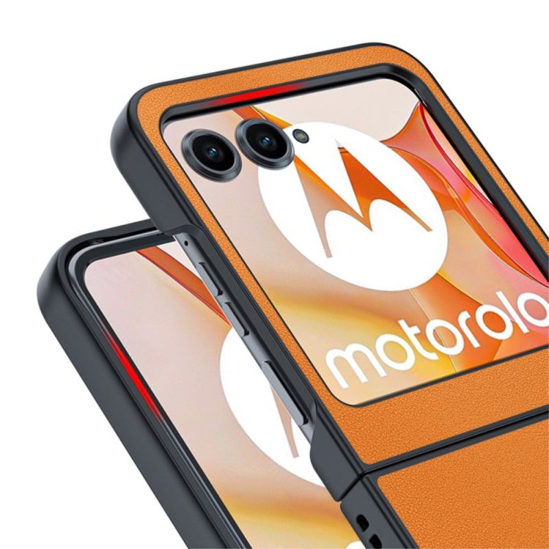 Futerały Motorola Razr 50 Etui Na Telefon Efekt Ultracienkiej Skóry