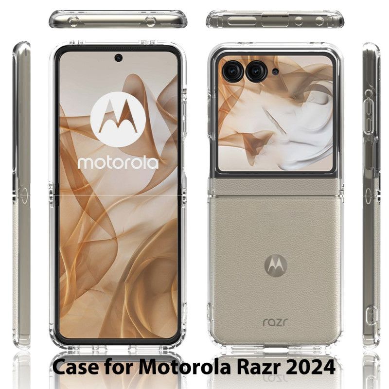 Futerały Motorola Razr 50 Etui Na Telefon Przezroczysty