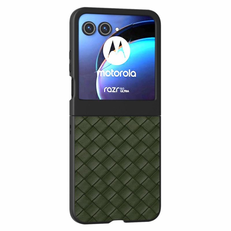 Futerały Motorola Razr 50 Etui Na Telefon Tkana Tekstura