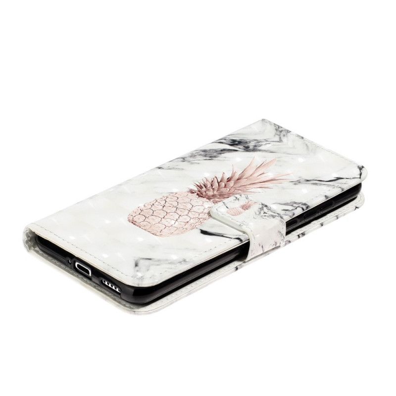 Etui Folio Huawei P40 Pro Ananasowa Plamka Świetlna