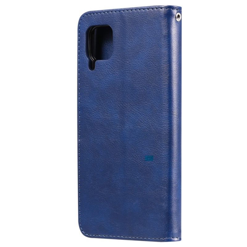 Etui Folio Huawei P40 Pro Czerwony Czarny Odpinana Skorupa I Pasek