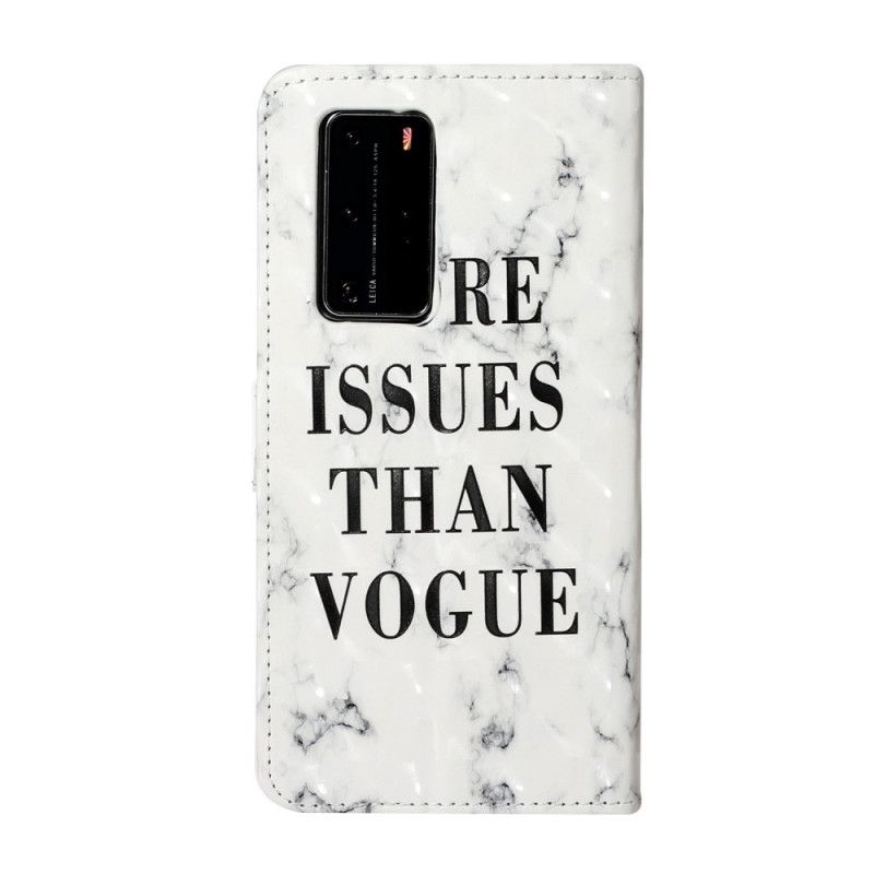 Etui Folio Huawei P40 Pro Więcej Problemów Niż Moda