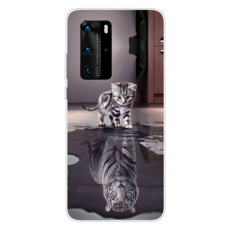 Etui Huawei P40 Pro Ernest Tygrys