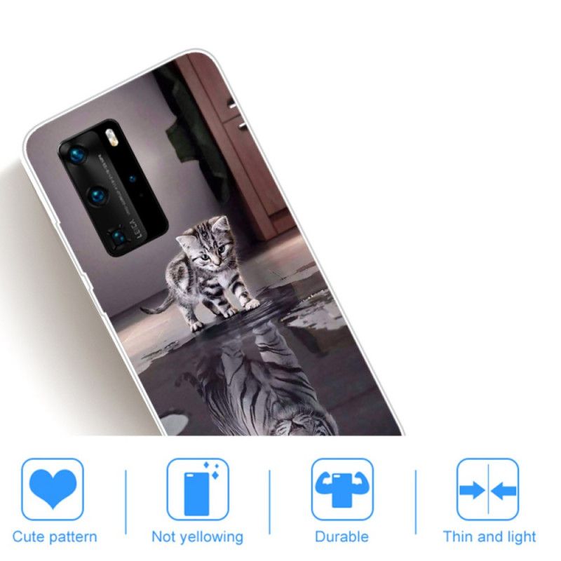 Etui Huawei P40 Pro Ernest Tygrys