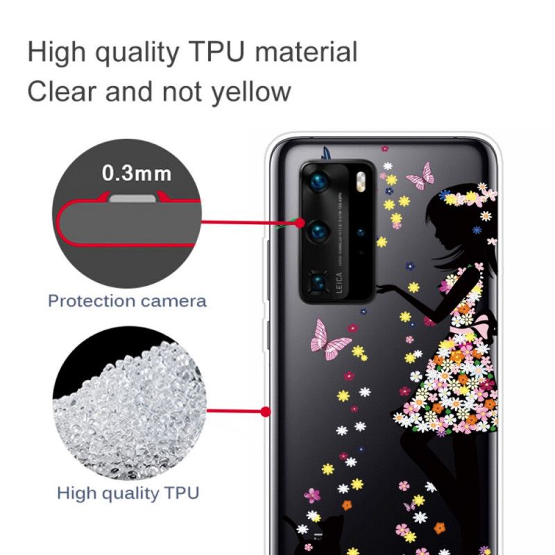 Etui Huawei P40 Pro Magiczna Kobieta