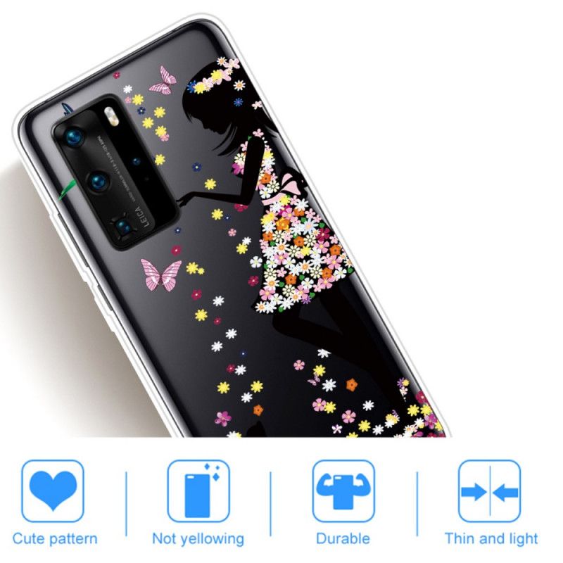 Etui Huawei P40 Pro Magiczna Kobieta