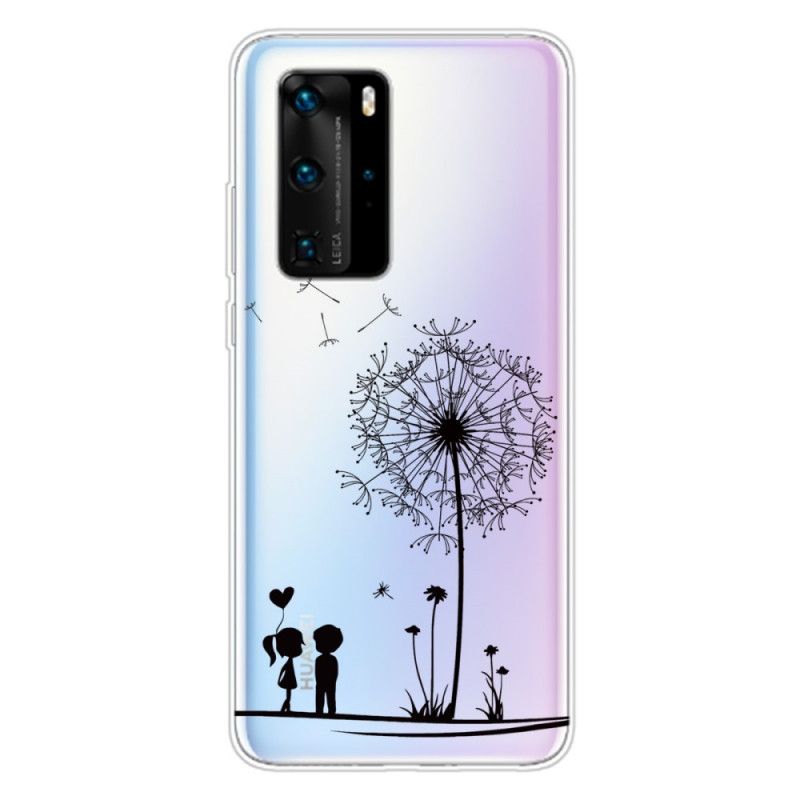 Etui Huawei P40 Pro Miłość Mniszka Lekarskiego Etui Ochronne