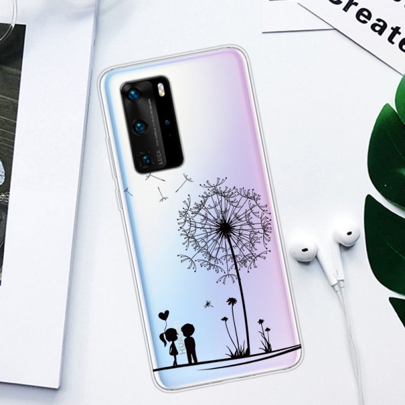 Etui Huawei P40 Pro Miłość Mniszka Lekarskiego Etui Ochronne