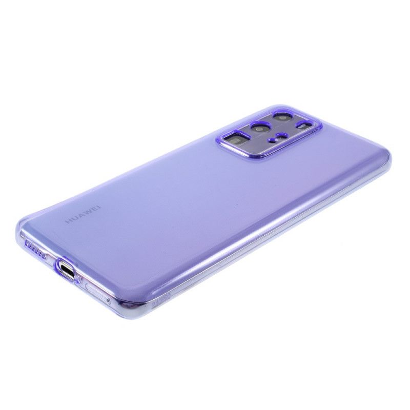 Etui Huawei P40 Pro Zielony Jabłkowy Purpurowy Kolory Silikonowe Etui Ochronne