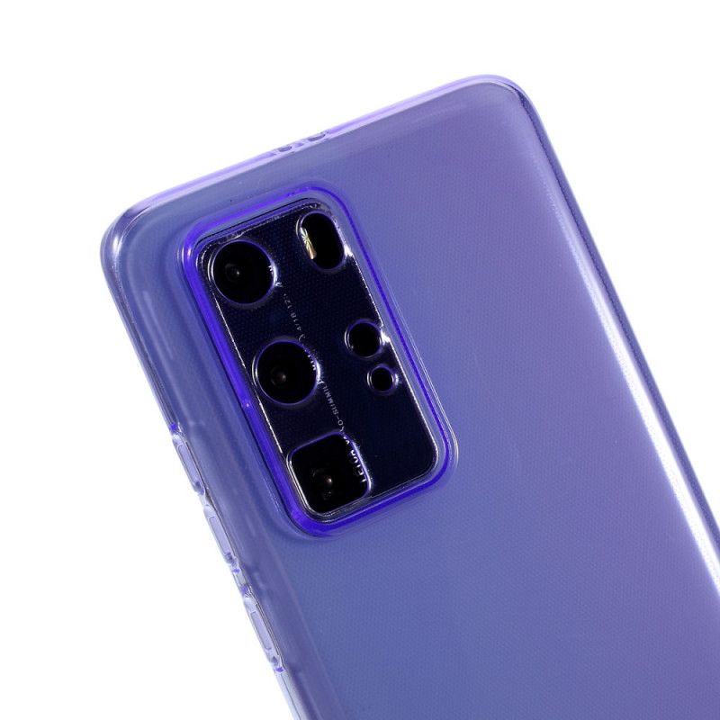 Etui Huawei P40 Pro Zielony Jabłkowy Purpurowy Kolory Silikonowe Etui Ochronne